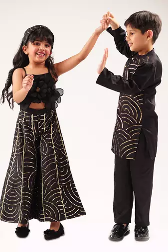 Bollywood tadka girls black jumpsuit