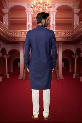 Men' cotton kurta churidar set 3