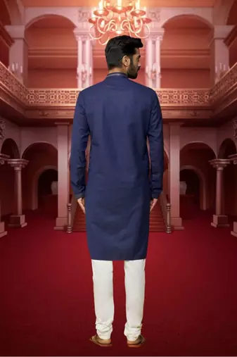 Men' cotton kurta churidar set