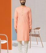 Men' cotton kurta churidar set