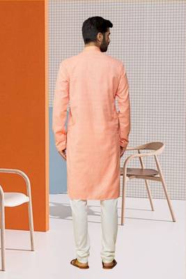 Men' cotton kurta churidar set 4
