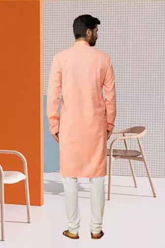 Men' cotton kurta churidar set