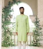 Men' cotton kurta churidar set