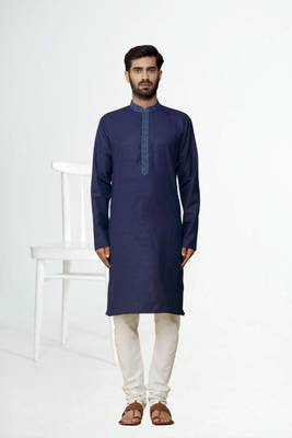 Men' cotton kurta churidar set 1