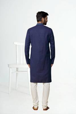 Men' cotton kurta churidar set 3