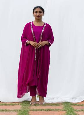 Cape Suit - Wine Suit Set 1