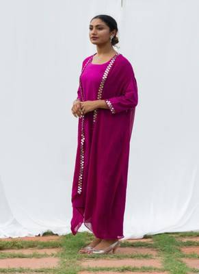 Cape Suit - Wine Suit Set 2