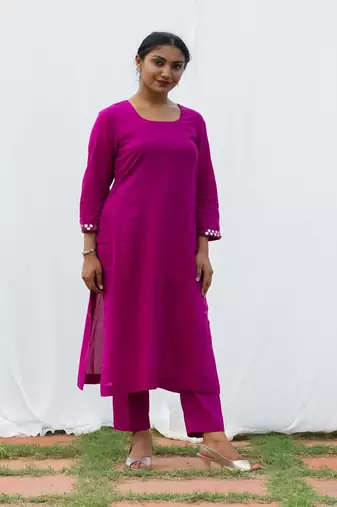 Cape Suit - Wine Suit Set