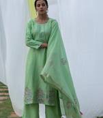 Chidiya - Green Suit Set