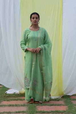 Chidiya - Green Suit Set 3