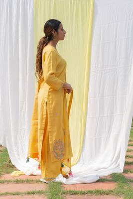 Chidiya - Yellow Suit Set 3