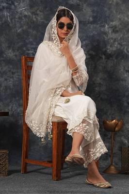 Harshita - Ivory Suit Set 1