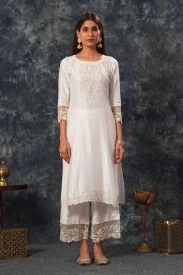 Harshita - Ivory Suit Set 2