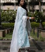 Kesar - Blue Suit Set