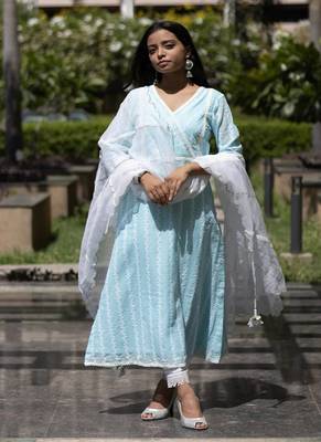 Kesar - Blue Suit Set 3