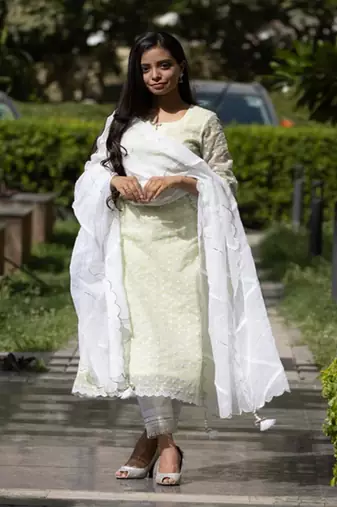 Kesar - Green Suit Set