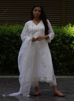 Kesar - Ivory Suit Set 3