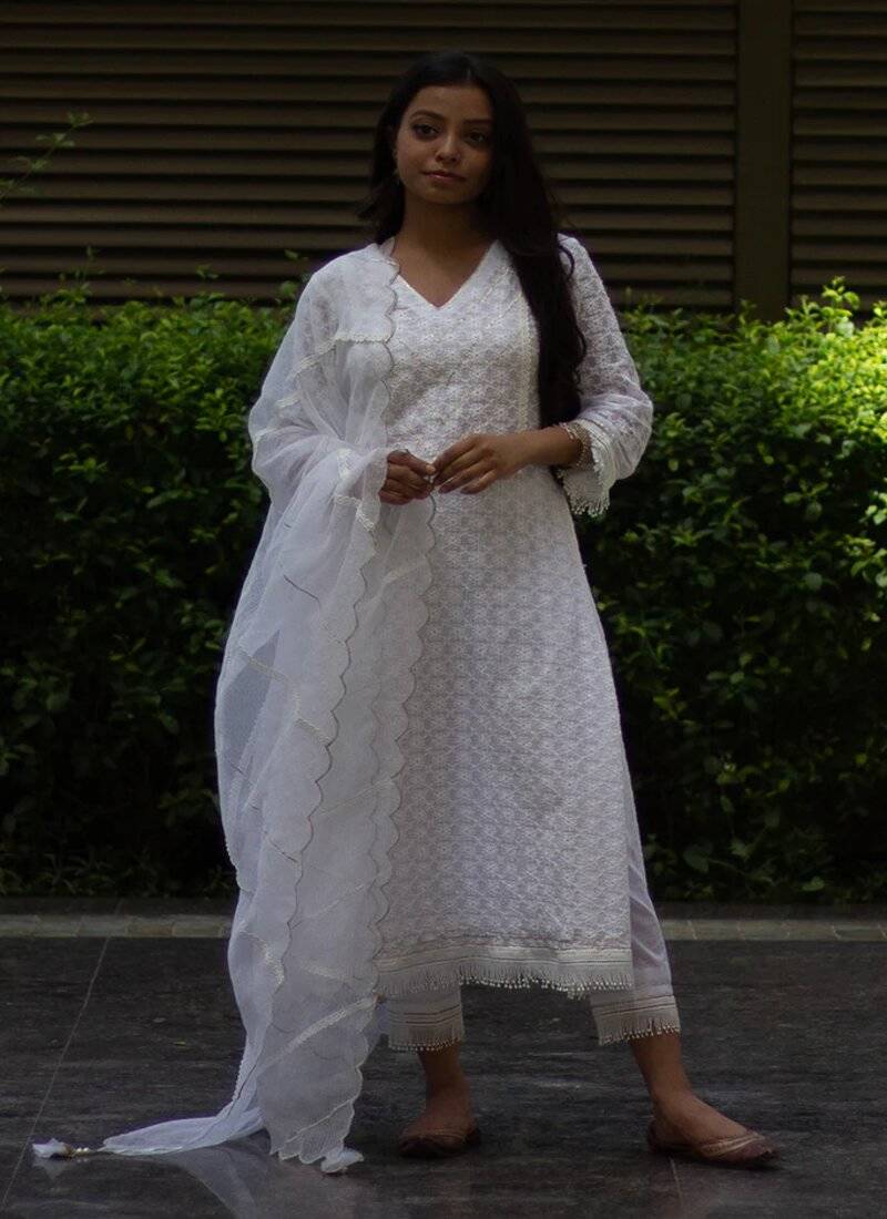 Kesar - Ivory Suit Set