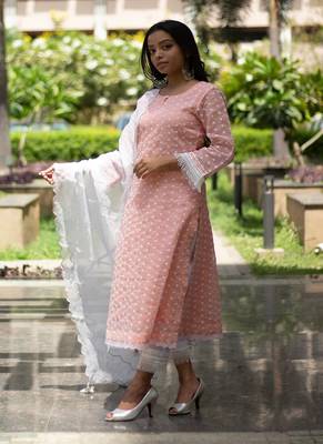 Kesar - Peach Suit Set 3