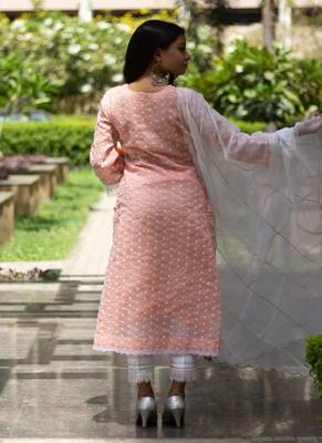 Kesar - Peach Suit Set 1