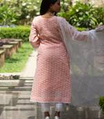 Kesar - Peach Suit Set