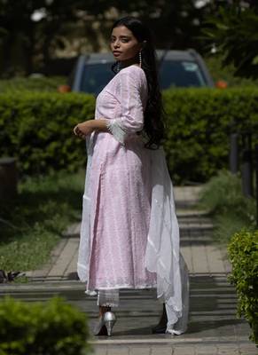 Kesar - Pink Suit Set 2