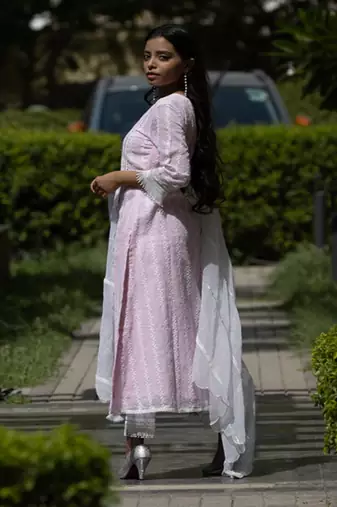 Kesar - Pink Suit Set