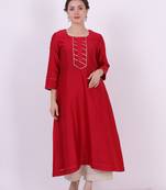 Kumud - Red Suit Set