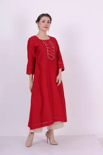 Kumud - Red Suit Set