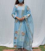 Lotus - Sky Blue Suit Set
