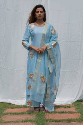 Lotus - Sky Blue Suit Set 2
