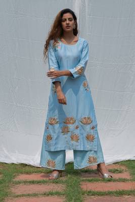 Lotus - Sky Blue Suit Set 3