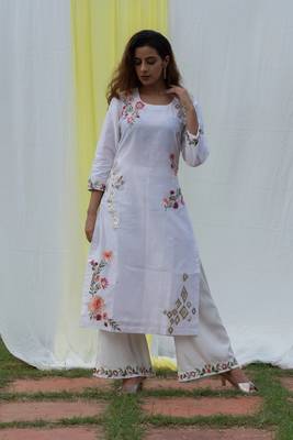 Parineeta - Ivory Suit Set 1