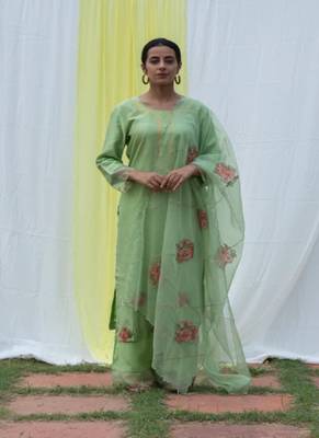Radhika - Green Suit Set 2