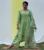 Radhika - Green Suit Set