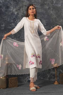 Radhika - Ivory Suit Set 1