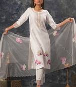 Radhika - Ivory Suit Set