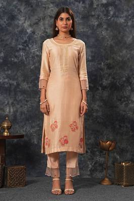 Radhika - Nude Pink Suit Set 2
