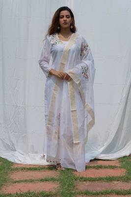 Rajkumari - Ivory Suit Set 2