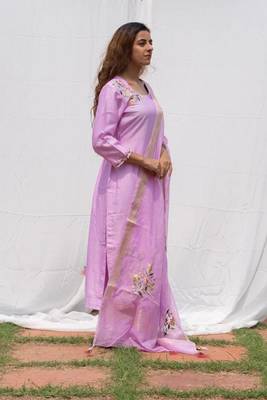 Rajkumari - Mauve Suit Set 2