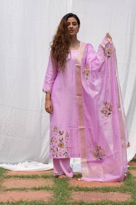Rajkumari - Mauve Suit Set 1
