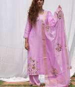 Rajkumari - Mauve Suit Set