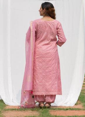 Rajnandini - Onion Pink Suit set 3