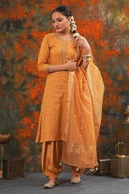 Rajnandini - Yellow Suit set 1