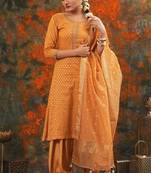 Rajnandini - Yellow Suit set