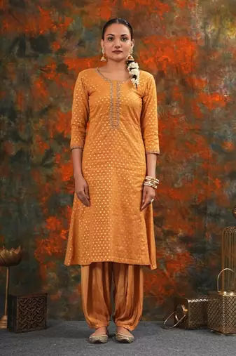 Rajnandini - Yellow Suit set