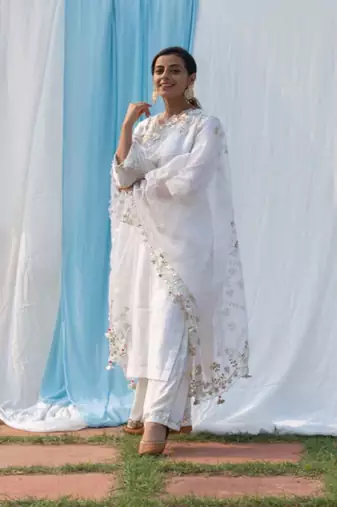 Rajshree - Ivory Suit Set