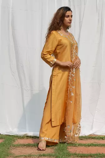 Rajshree - Yellow Suit Set