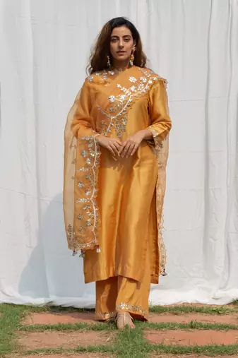 Rajshree - Yellow Suit Set