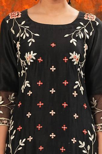 Rukmani - Black Suit Set